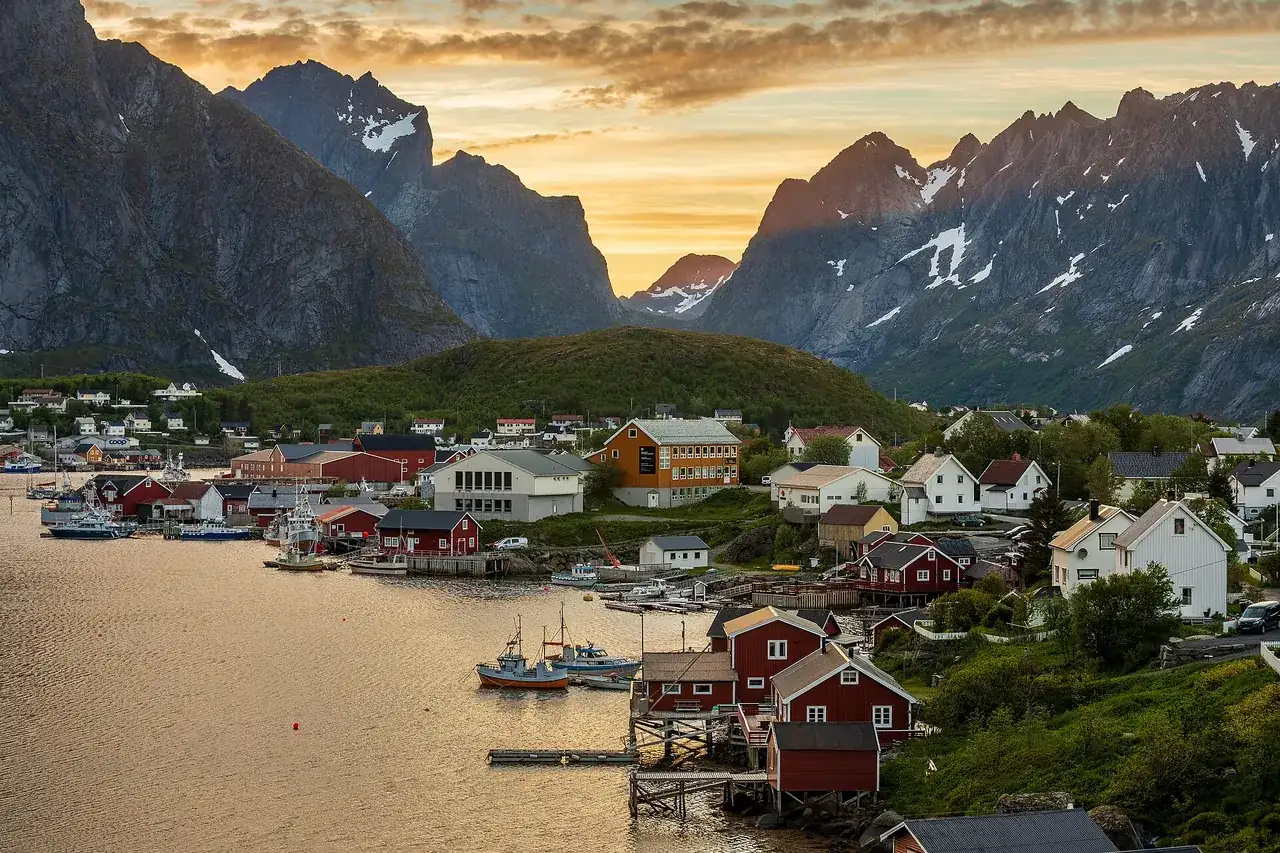 Reine, Lofoten, norte da Noruega